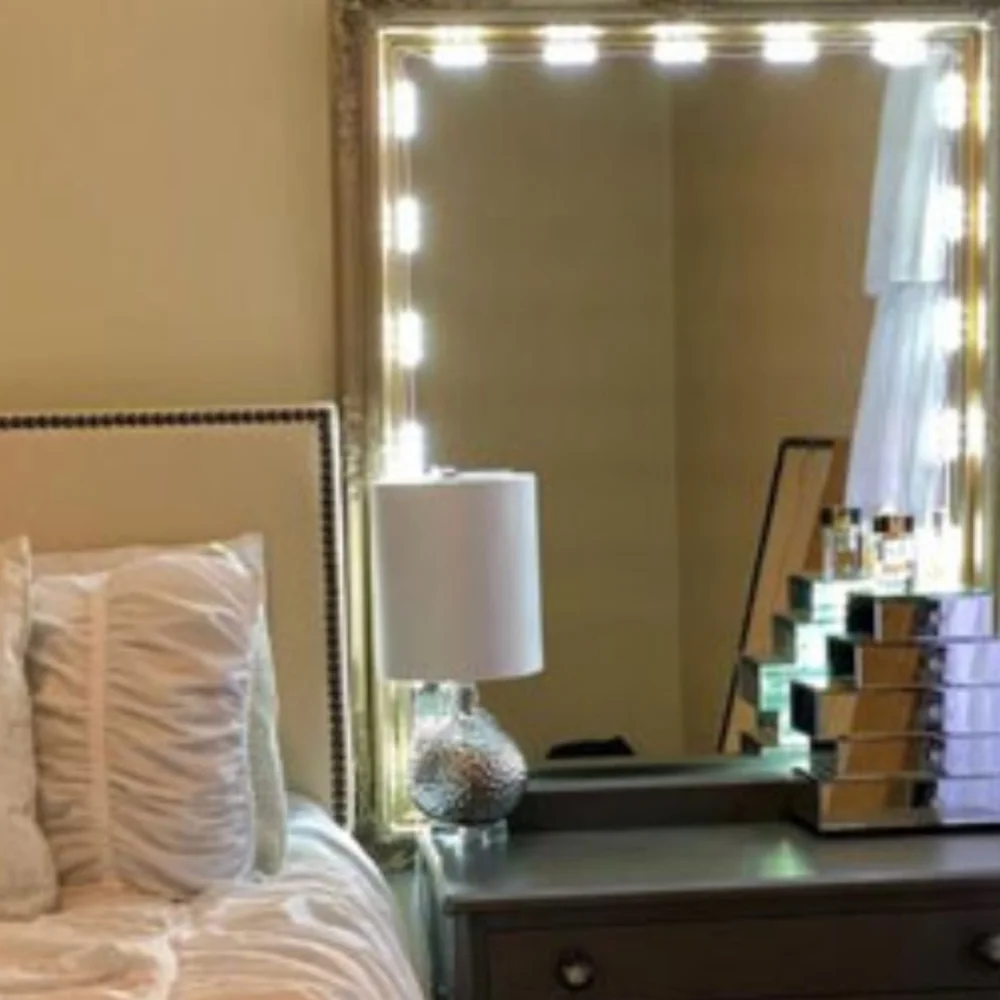 Led Vanity Mirror Lights, Hollywood Style Vanity Make Up Light, 10ft Ultra Brigh - Picture 8 of 10